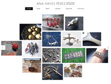 Tablet Screenshot of anahayesperez.com